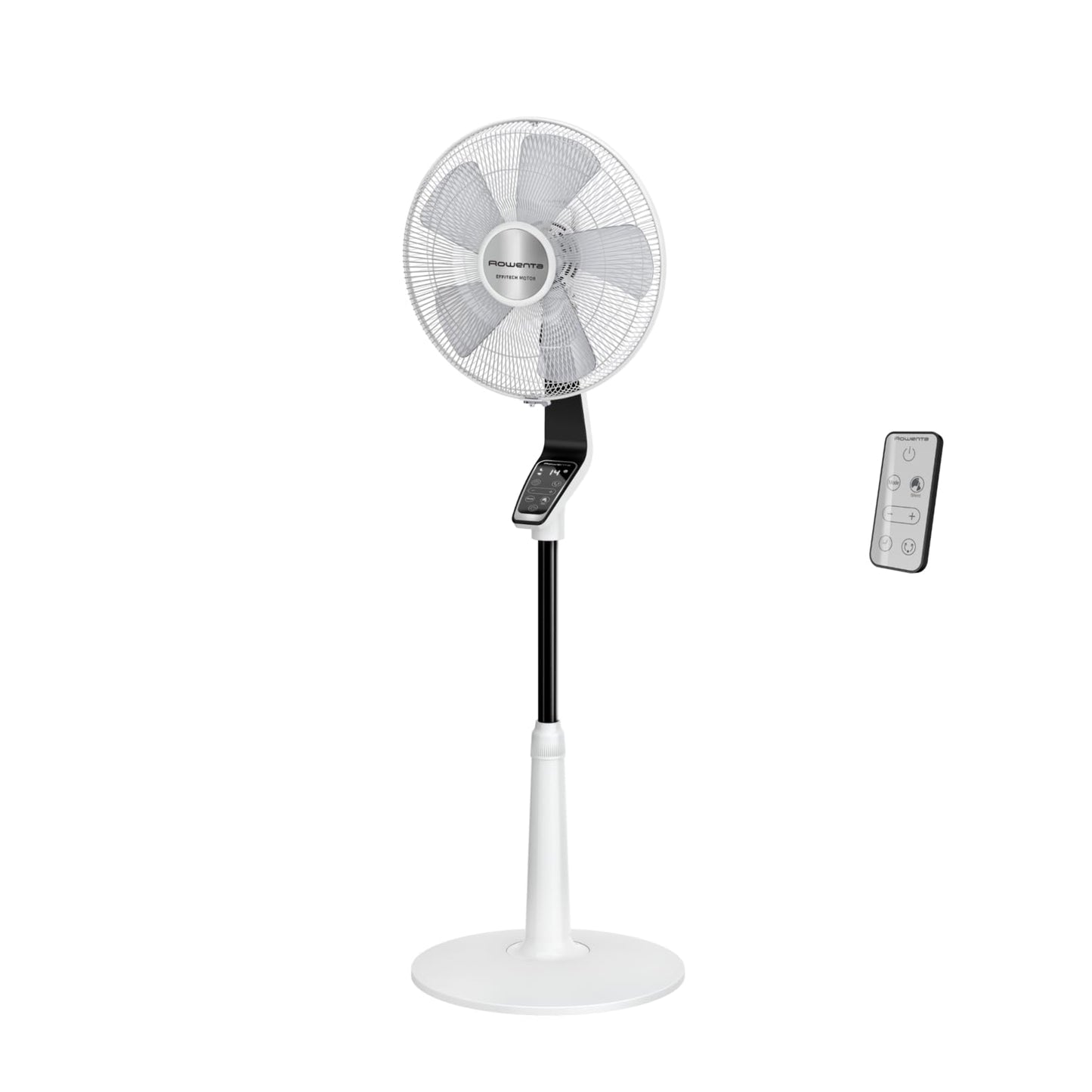 Rowenta Standventilator Turbo Silence Extreme, 14 Geschwindigkeitsstufen, 32 dB Silent Night Modus, Fernbedienung, Oszillation, höhenverstellbar