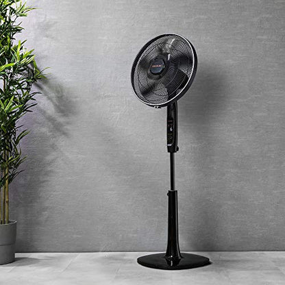 Cecotec Standventilator EnergySilence 1600 Moskito 65W, Mückenschutzfunktion, Timer, Touch-Steuerung, LED-Bildschirm, 10 Geschwindigkeiten, 3