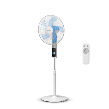 Rowenta Standventilator Turbo Silence Extreme, 14 Geschwindigkeitsstufen, 32 dB Silent Night Modus, Fernbedienung, Oszillation, höhenverstellbar