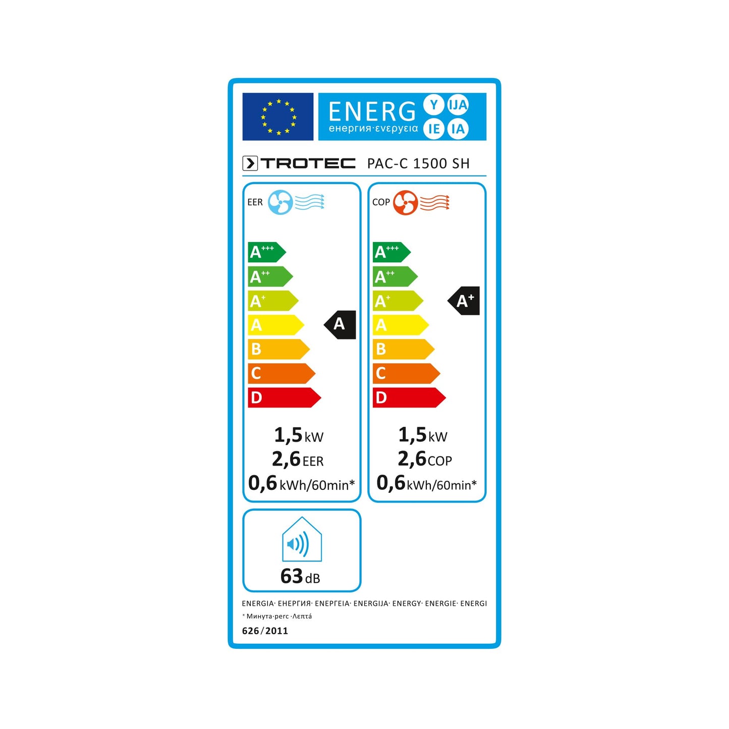 SHINCO Mobile Klimaanlage mit Abluftschlauch, 12000BTU, 3,5kw, Kühlen&Ventilieren&Entfeuchten, Mobiles Klimagerät mit Fenstermontage-Kit