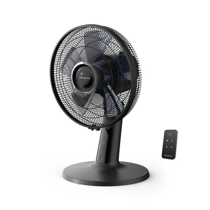Rowenta Standventilator Turbo Silence Extreme, 14 Geschwindigkeitsstufen, 32 dB Silent Night Modus, Fernbedienung, Oszillation, höhenverstellbar